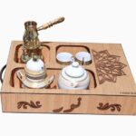 بوكس قهوة خشبى